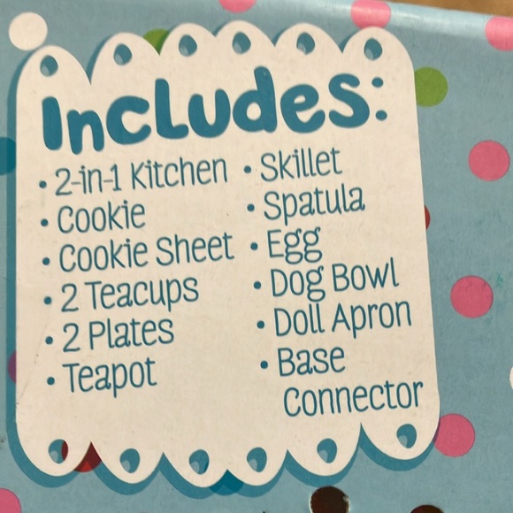 LILLY TIKES COOK AND BAKE KITCHEN BRAND NEW USE WITH LILLY, AMI AND TOMMY DOLLS - Picture 12 of 12